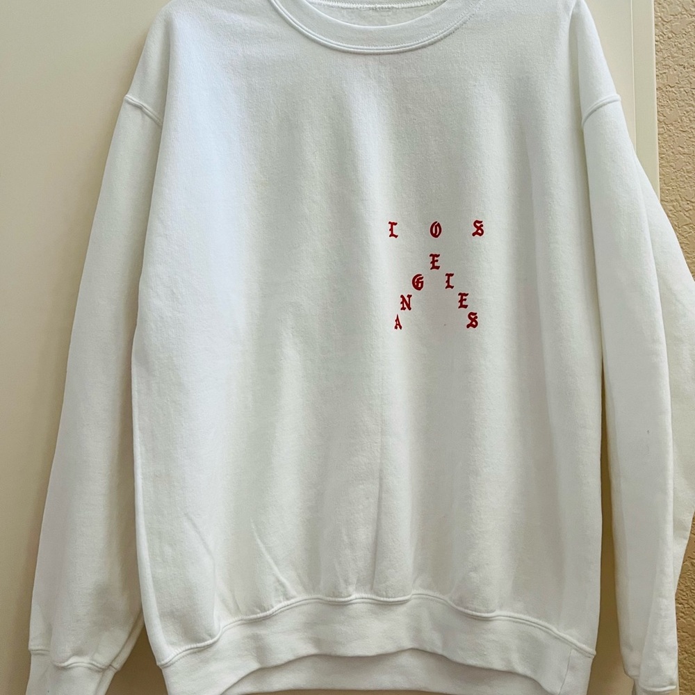 Kanye West  Tour Sweatshirt Yeezy Season “No More Parties in LA” Size M